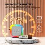 SonicGear IOX K200 Karaoke Portable Speaker BT & Wireless Mic White - Image 5