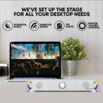 SonicGear SONICBAR BT300 Pro Portable BT/FM RGB Soundbar - Image 3