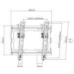 Brateck KL32-22T TV Wall Mount 20x20 with Tilt - Image 6
