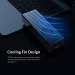 Orico USB-C 3.2 M2 NVME SSD Aluminum Enclosure Black M2PVC3-G20 - Image 5