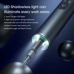 Noyafa Screwdriver Pen Cordless Electric Precision Tool with 24 Magnetic Bits and LED NF-N30 - Image 6