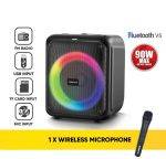 SonicGear AudioXPro600HD 90W Portable Karaoke Speaker BT/USB/FM with 1 Wireless Microphone - Image 2