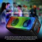 SonicGear AudioXPro800HD 2 x 8'' Portable Karaoke Speaker with Voice Changer & 2 x Wireless Microphones included - Image 5