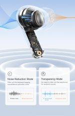 Baseus Headphones In Ear TWS ANC MZ10 Black - Image 5