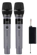 SonicGear WM2200UL DUAL Grigio 2 x Wireless 2.4GHz Rechargeable Microphone Handsets with LED Display