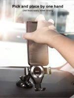 Baseus SUYL-XP0S Osculum Type Gravity Dashboard Car Mount Black - Image 3
