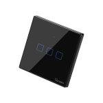 Sonoff T3 UK 3C WiFi Smart Wall Touch Switch Black - Image 5