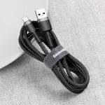 Baseus Cafule Braided Type-C Cable 2.0A 2.0m Grey - Image 5
