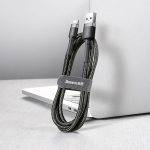Baseus Cafule Braided Type-C Cable 2.0A 2.0m Grey - Image 6
