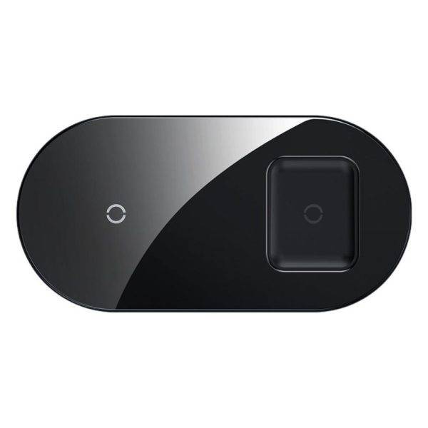 Baseus Simple 2in1 QI Wireless Charger 18W Black