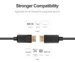 Unitek Y-C608BK DisplayPort 1.2 Cable 4K60Hz 2.0m - Image 5
