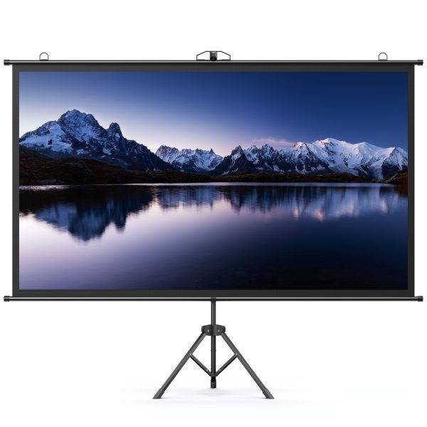 Yaber YS-84D Projector Tripod Screen 84''