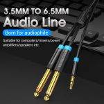 Vention AUDIO 3.5mm M to 2x6.3mm M Cable 3.0m BACBI - Image 3