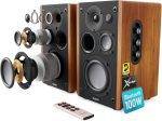 Majority D100 Active Speakers 100W 5'' 3-Way with DSP, Bluetooth, USB, HDMI & Optical - Image 2