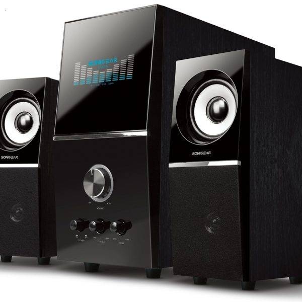 SonicGear EVO5 Pro BTMI 2.1 Audio System 36W RMS with Bluetooth, FM Radio, USB & SD Card