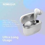 SonicGear EARPUMP TWS 12 ANC Sweatproof Earphones Black - Image 6