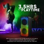 SonicGear AudioXPro800HD 2 x 8'' Portable Karaoke Speaker with Voice Changer & 2 x Wireless Microphones included - Image 4