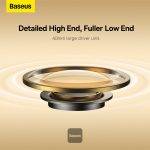 Baseus Wireless Headphones Bowie D05  Grey - Image 3