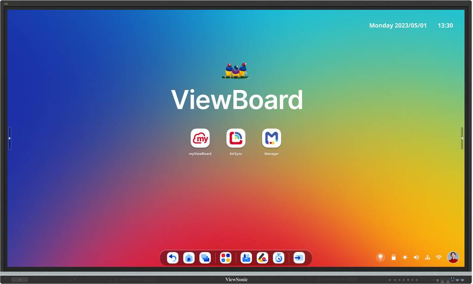 Viewsonic Viewboard Interactive Display Touch 86" 4K Android14 NFC,Palm Rejection EDLA PlayStore IFP8651-3C