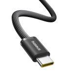 Baseus Cable USB-C to USB-C Dynamic 4 Series Braided 100W 1.0m Black - Image 3