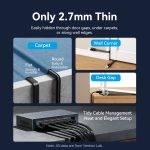 Vention NETWORK Cable CAT7 Flat 3.0m Black ICGBI - Image 5