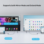 Unitek USB-C Hub 2xUSB-A/USB-C/HDMI/SD/PD100W with ON/OFF Screen Switch H1124A - Image 5