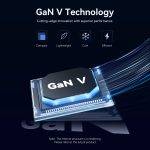 Vention Charger Wall GaN 65W 2xUSBC 1xUSBA Ultra Slim UK/EU/US FCBH0 - Image 5