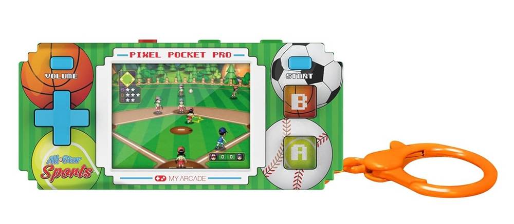 My Arcade PIXEL POCKET PRO ALL-STAR SPORTS(18 GAMES IN 1)