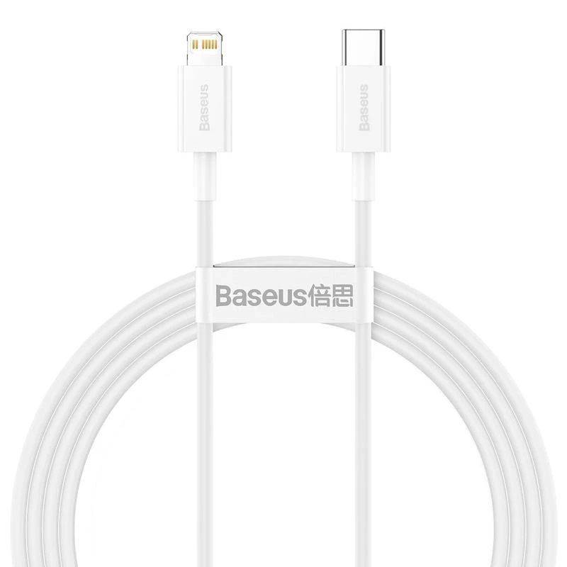 Baseus Cable Lightning to USB-C Superior Series 1.5m White
