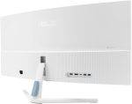ASUS Monitor EyeCare 34'' 2K 100Hz Curved with Air Ionizer, USB-C, Speakers White VU34WCIP-W - Image 6