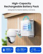 Reolink BPS Battery Pack for Battery Cameras White 12800mah (Type C) - Image 2