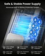 Reolink BPS Battery Pack for Battery Cameras White 12800mah (Type C) - Image 5