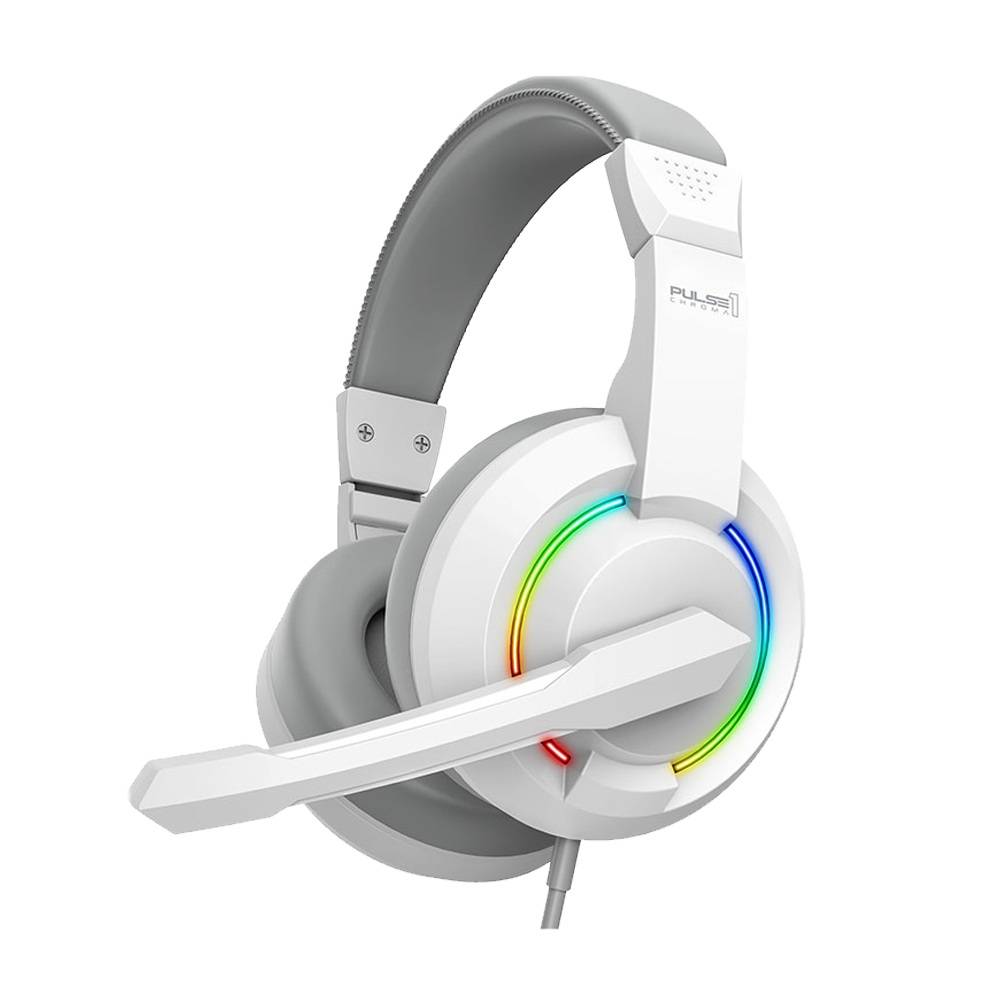 Armaggeddon PULSE 1 Chroma Gaming Headset 3.5mm 2.1 40mm White
