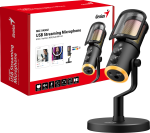 Genius PC Microphone Streaming USB-A+C RGB/Echo/Mute MIC-S400U - Image 5