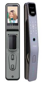Zudsec Standalone Door Lock Metal with Face/Fingerprint/Key-WiFi