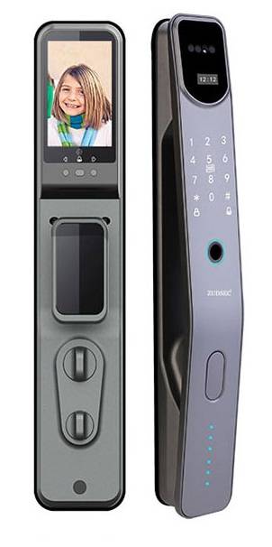 Zudsec Standalone Door Lock Metal with Face/Fingerprint/Key-WiFi