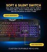 Armaggeddon AK-6880 Kalashnikov Keyboard and Mouse Gaming Kit - Image 6