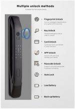 Zudsec Standalone Door Lock Metal With Fingerprint and Key-WiFi - Image 6