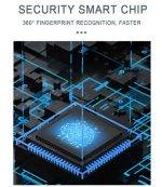 Zudsec Standalone Door Lock Metal With Fingerprint and Key-WiFi - Image 5