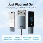 Vention MA Portable Plug & Play Cable-Free NVME Enclosure + 3500mAh PB TZ-KPXH0 - Image 4