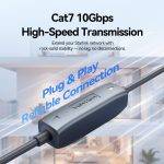 Vention NETWORK Coupler CAT7 FTP Shielded IP68 for Starlink Grey IPYH0 - Image 5