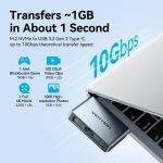 Vention MA Portable Plug & Play Cable-Free NVME Enclosure KPXH0 - Image 3