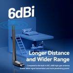 Vention NETWORK USB WiFi Antenna AC650 Dual Band High Gain KDTB0 - Image 4