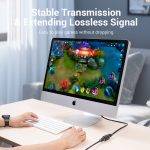 Vention NETWORK Coupler CAT7 FTP Shielded Black IPWB0 - Image 4