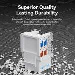 Vention NETWORK Keystone Jack CAT6 UTP White IRFW0 - Image 4