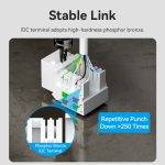 Vention NETWORK Keystone Jack CAT6 UTP White IRFW0 - Image 5