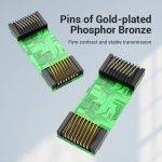 Vention NETWORK Coupler CAT7 FTP Shielded Black IPWB0 - Image 6