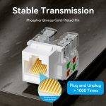 Vention NETWORK Keystone Jack CAT6 UTP White IRFW0 - Image 6