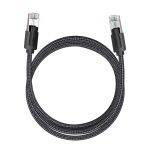Vention NETWORK Cable CAT8 SFTP Braided 5.0m Black-Nickel IKOBJ - Image 3