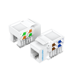 Vention NETWORK Keystone Jack CAT6 UTP White IRFW0